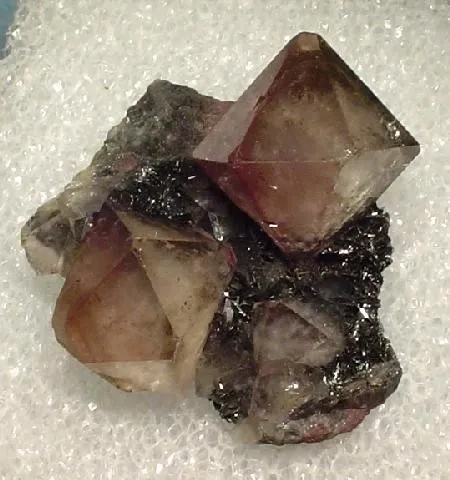 Quartz, Hematite image