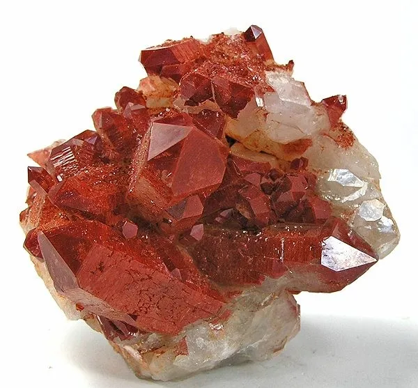 Quartz, Hematite image