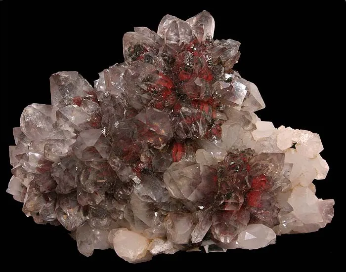 Quartz, Hematite image
