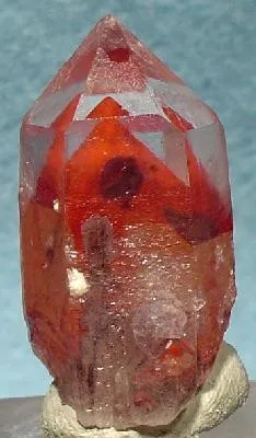 Quartz, Hematite image
