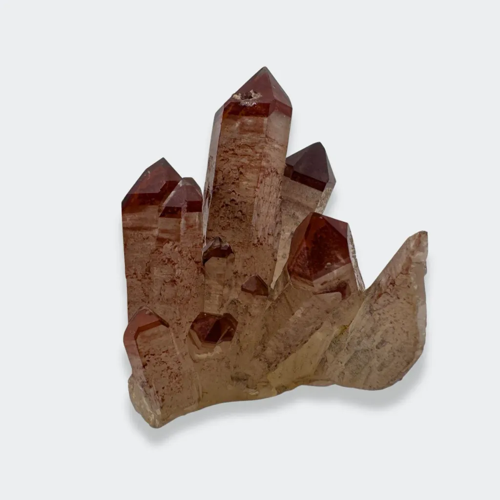Quartz (Hematite Inclusions) from Namibia image