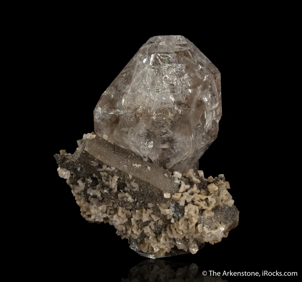 Quartz 'Herkimer Diamond' and Dolomite - image 4