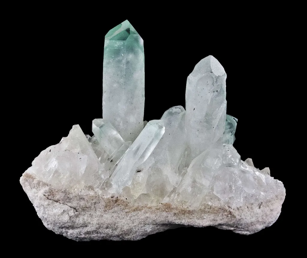 Quartz Included By Fuchsite image