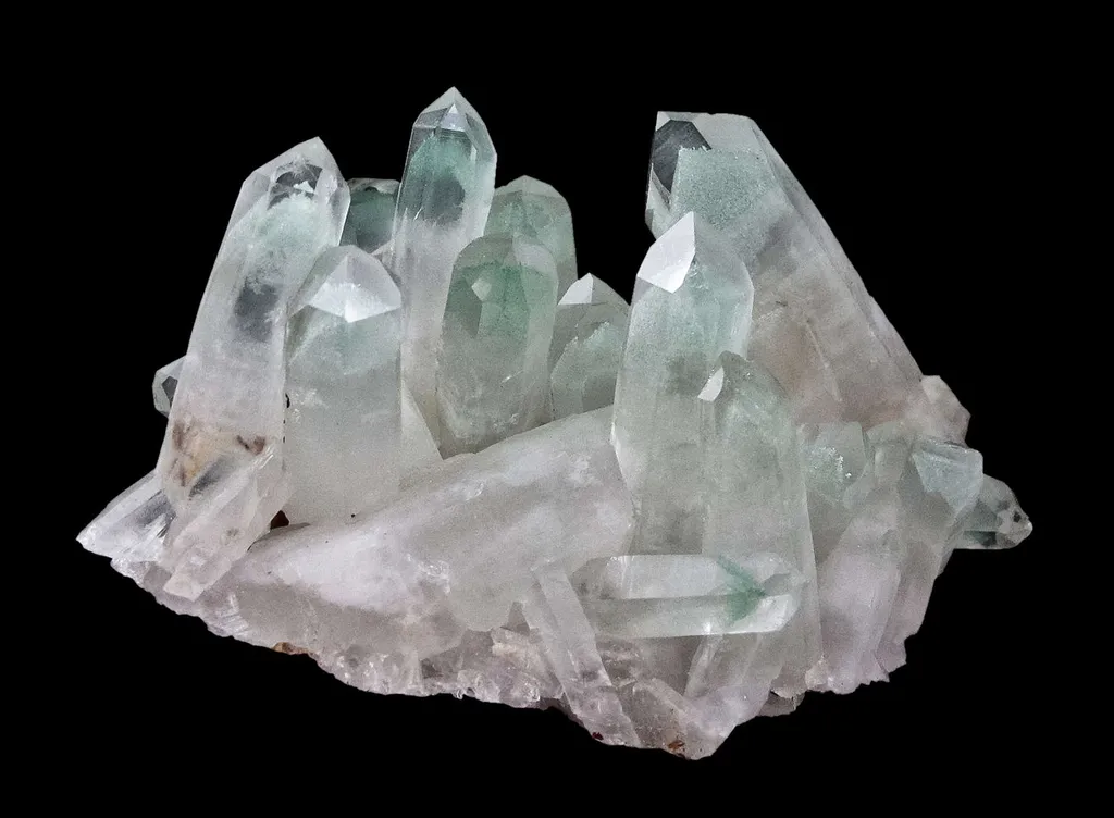 Quartz Included By Fuchsite - image 8