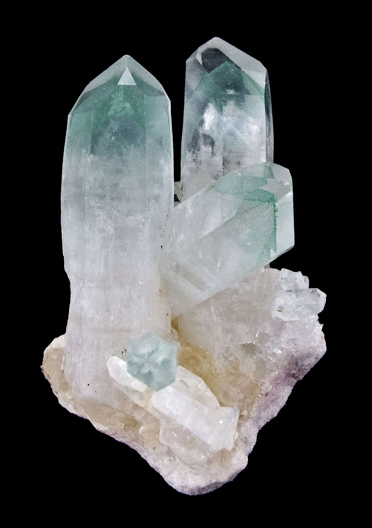 Quartz Included By Fuchsite - image 1