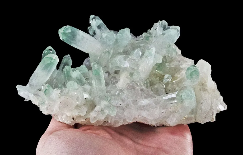 Quartz Included By Fuchsite - image 9