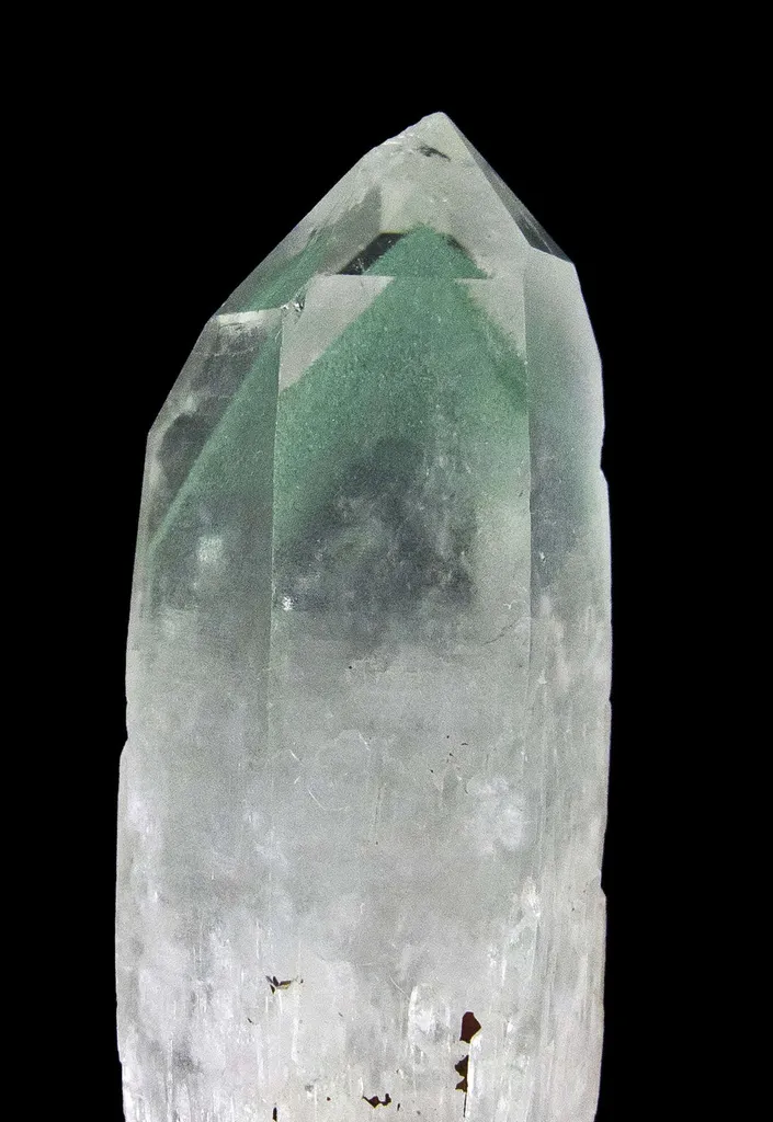 Quartz Included By Fuchsite - image 10