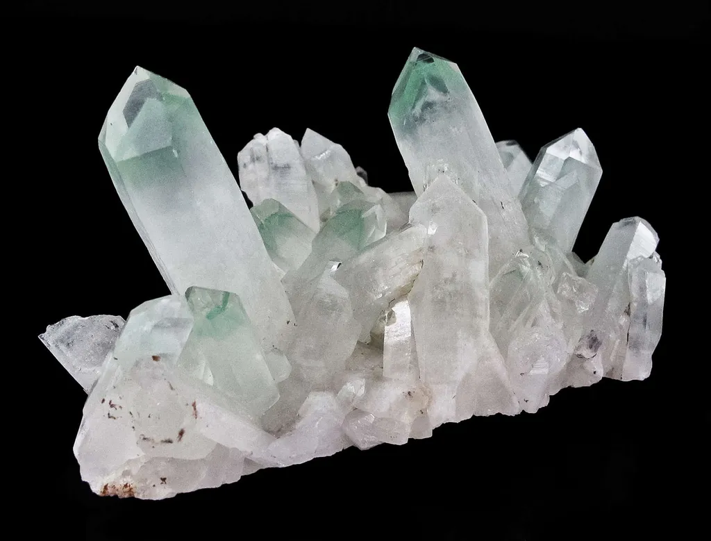 Quartz Included By Fuchsite - image 11