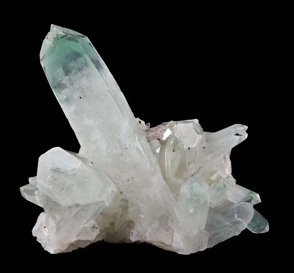Quartz Included By Fuchsite - image 6
