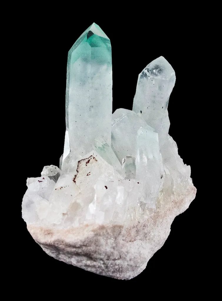 Quartz Included By Fuchsite - image 9