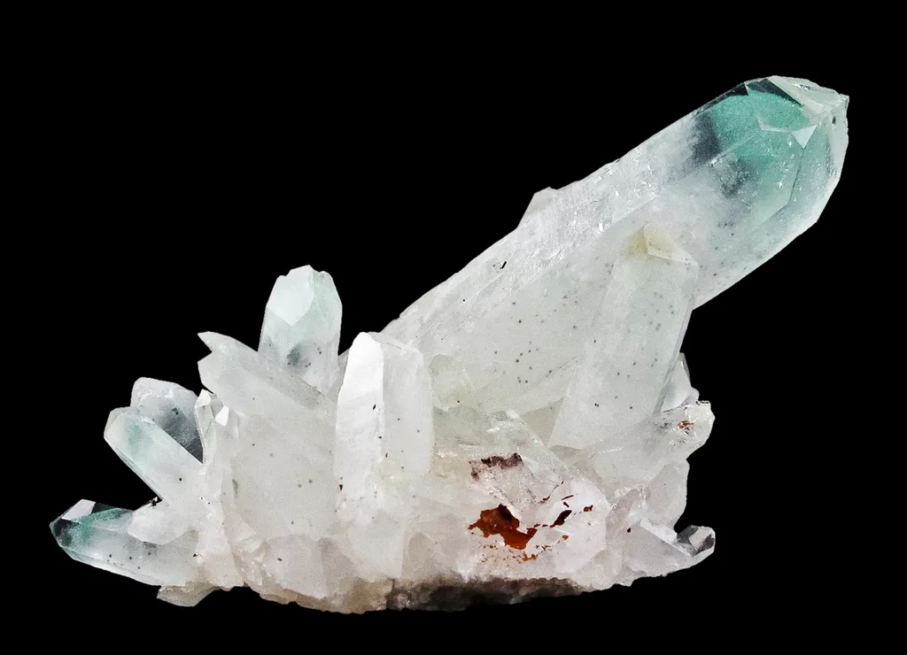 Quartz Included By Fuchsite - image 9