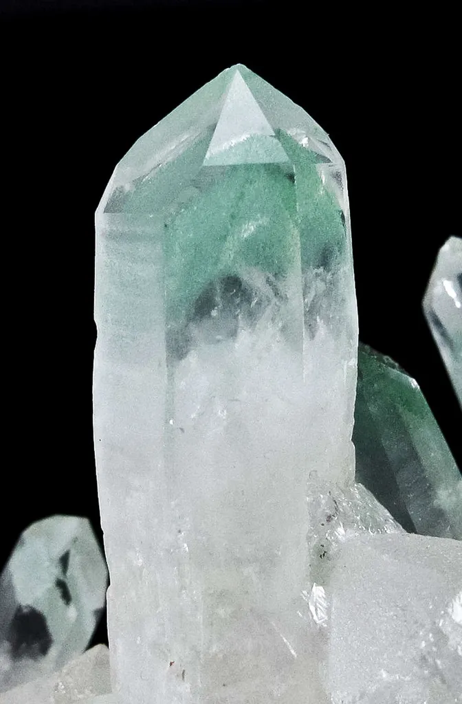 Quartz Included By Fuchsite - image 2
