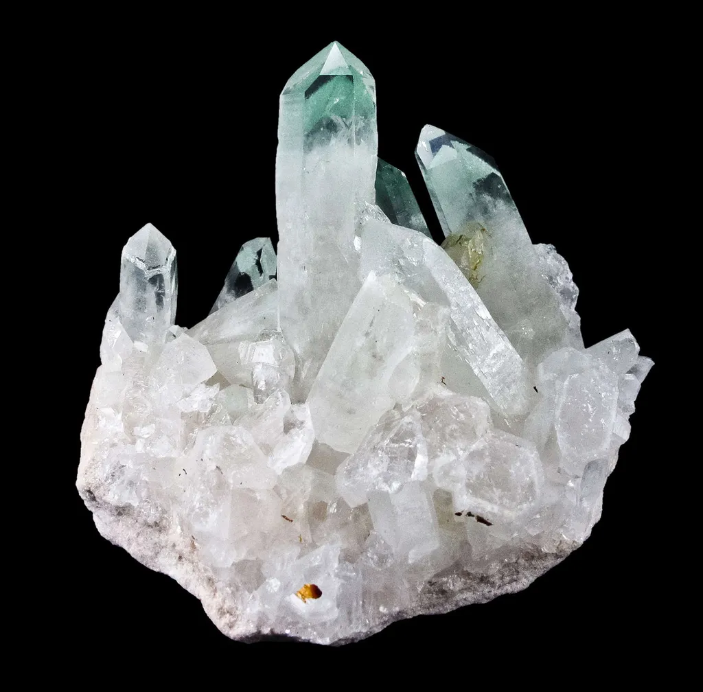 Quartz Included By Fuchsite image