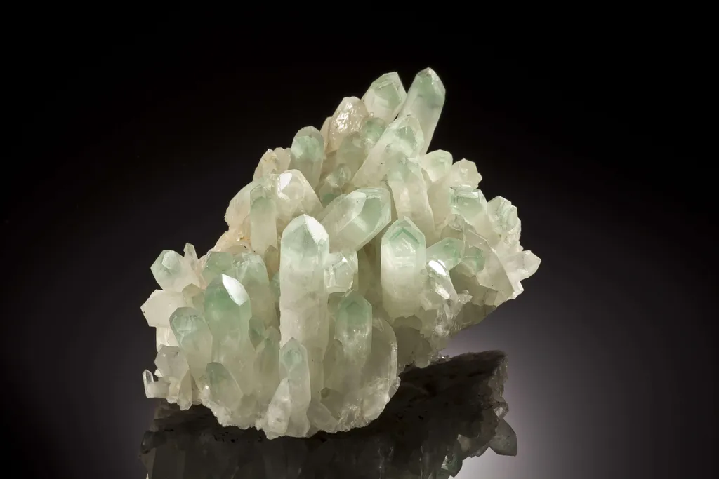 Quartz Included By Fuchsite - image 10