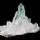 Quartz Included By Fuchsite - image 1
