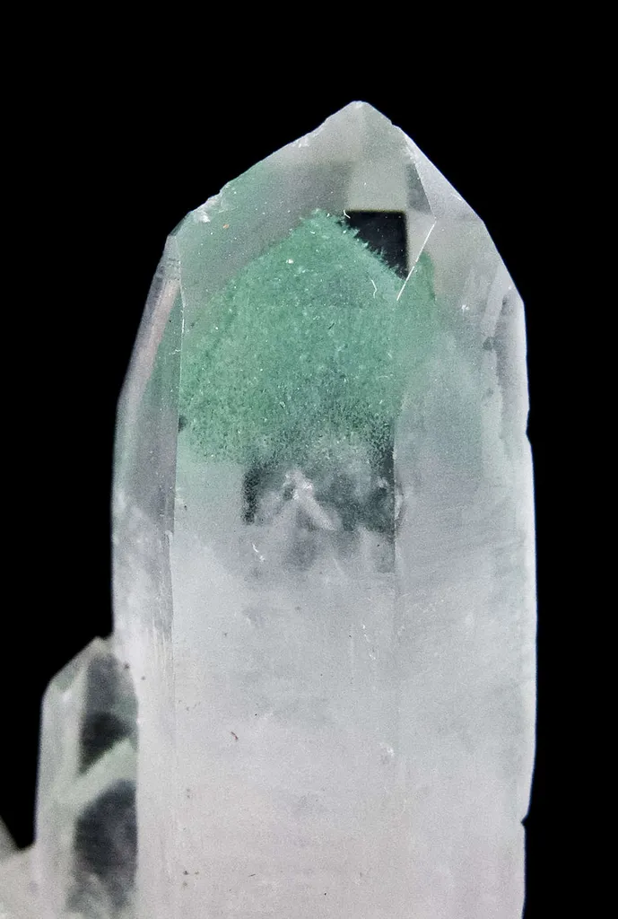 Quartz Included By Fuchsite - image 9