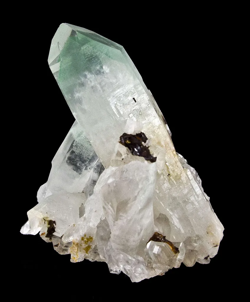 Quartz Included By Fuchsite image