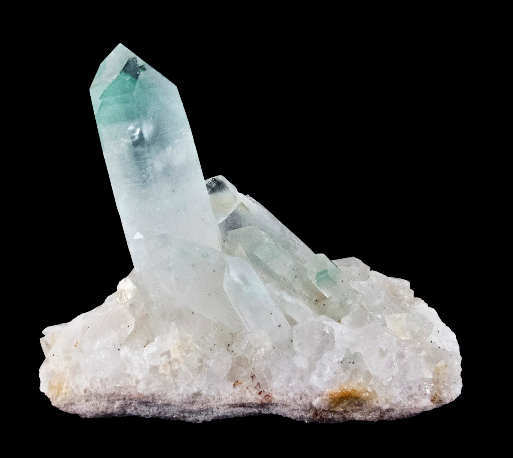 Quartz Included By Fuchsite - image 9