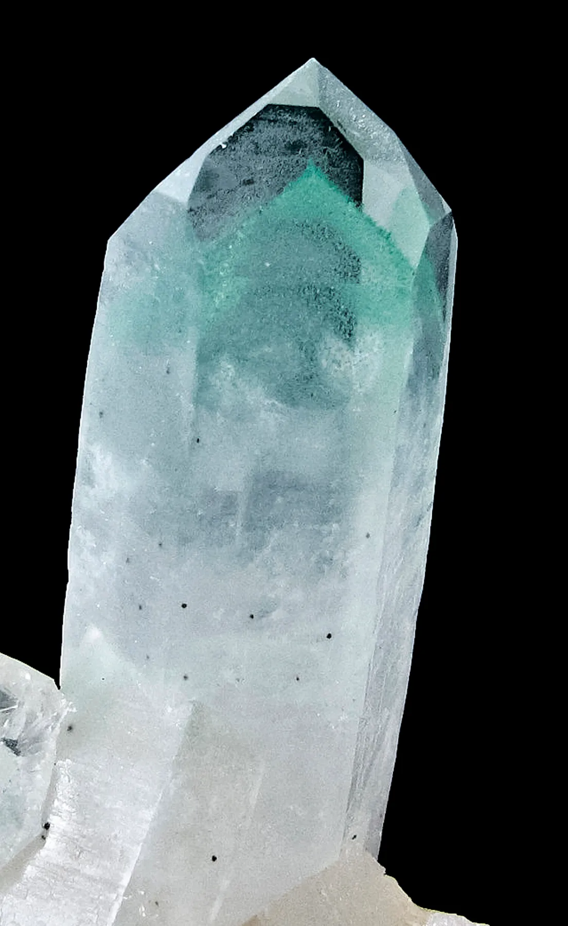Quartz Included By Fuchsite - image 6