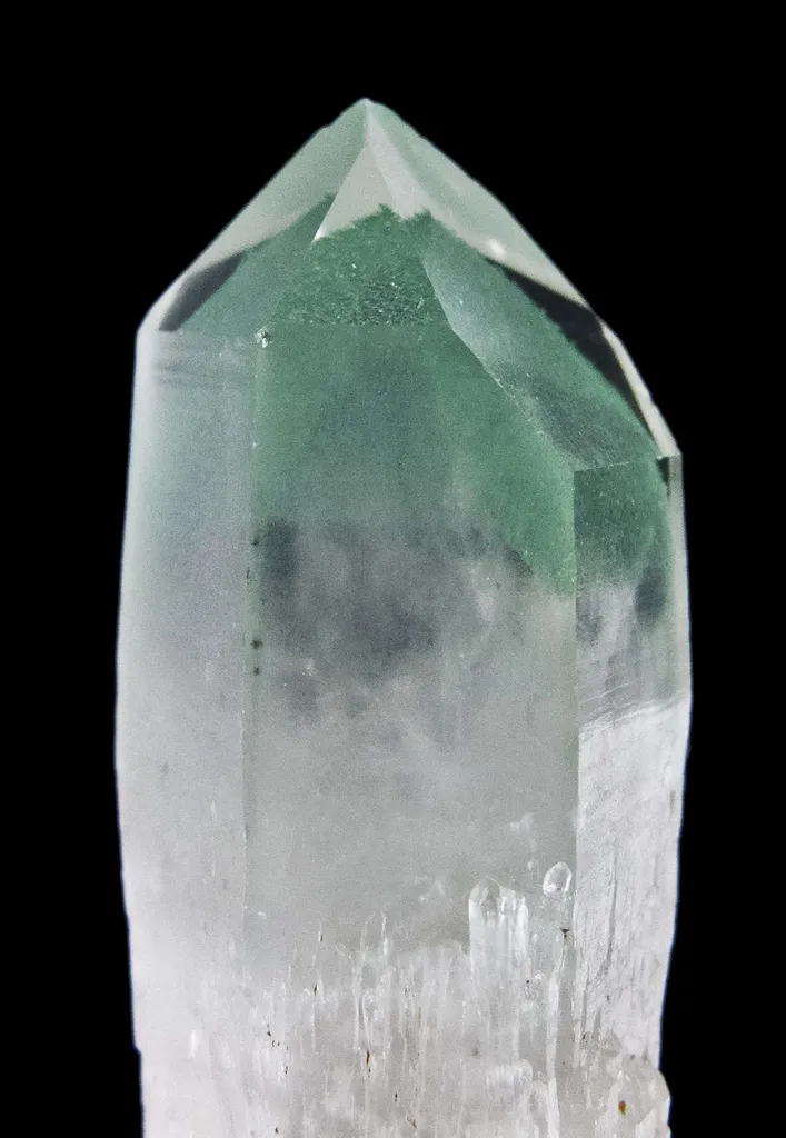 Quartz Included By Fuchsite - image 4