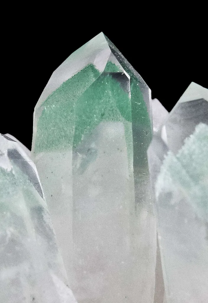 Quartz Included By Fuchsite - image 2