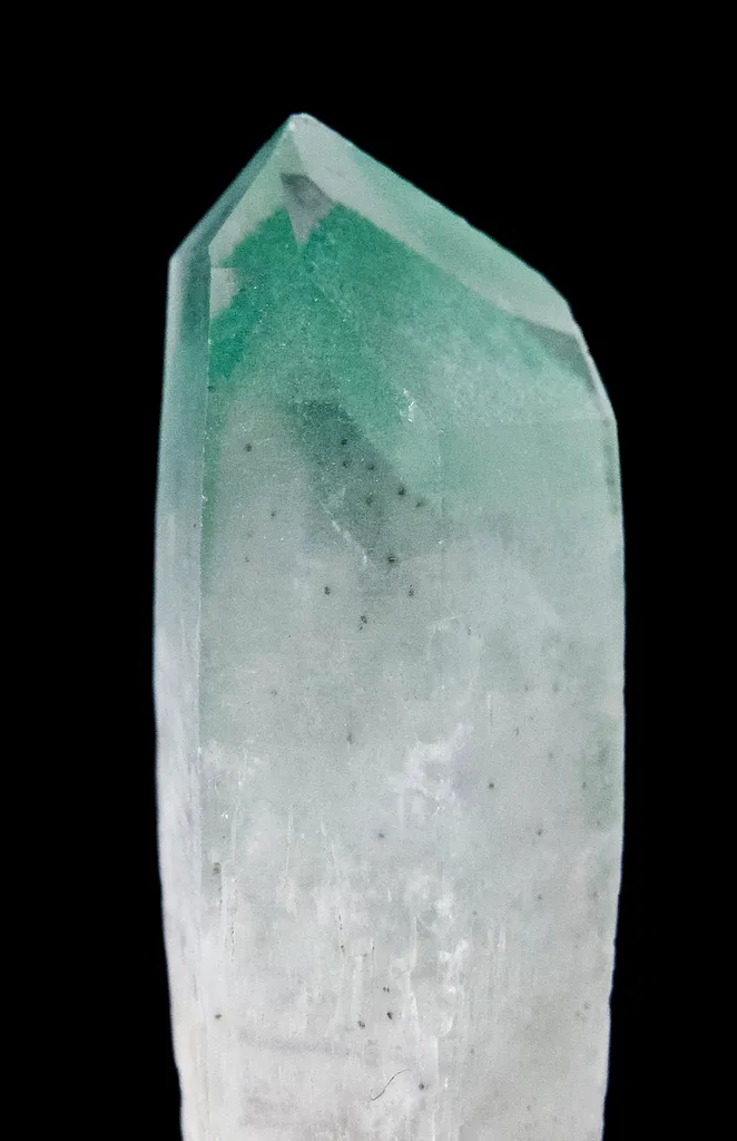 Quartz Included By Fuchsite - image 8