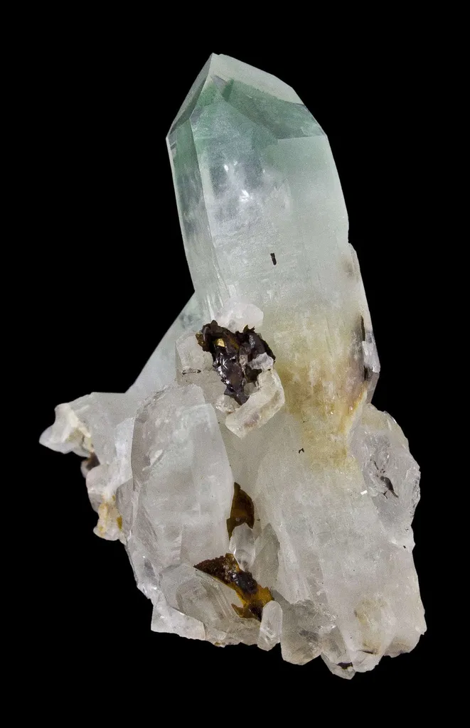 Quartz Included By Fuchsite - image 3