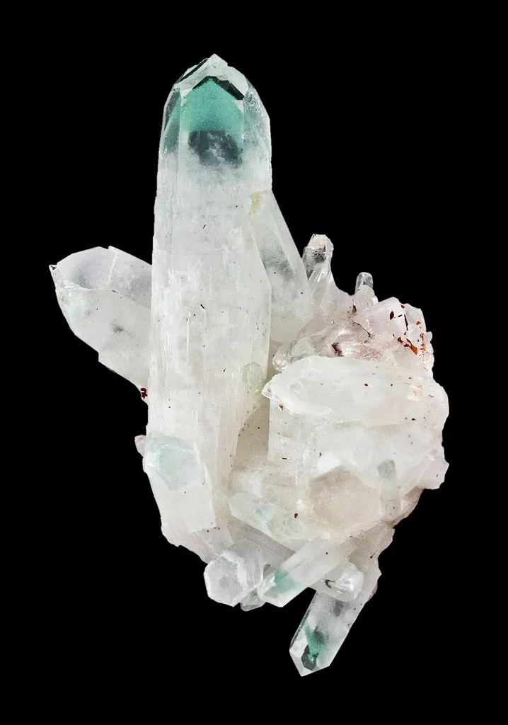 Quartz Included By Fuchsite - image 3