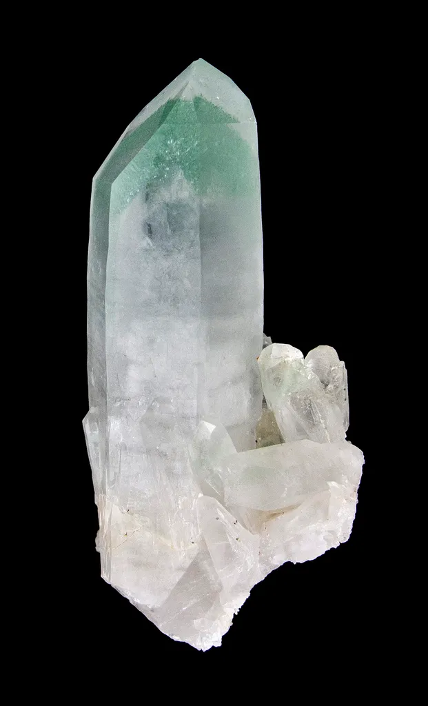 Quartz Included By Fuchsite - image 1