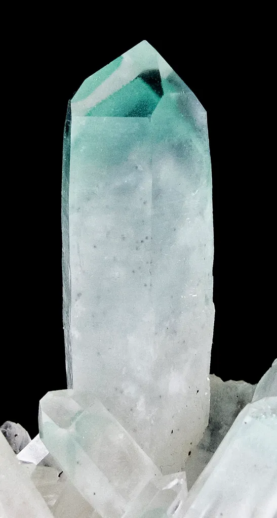 Quartz Included By Fuchsite - image 2