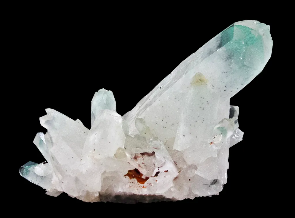 Quartz Included By Fuchsite - image 8