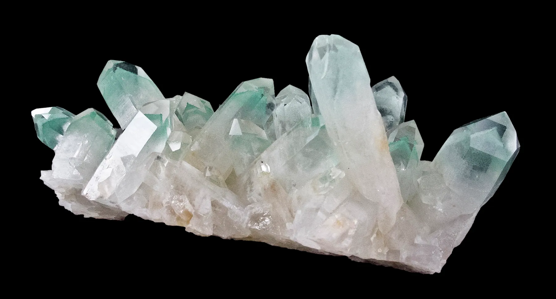 Quartz Included By Fuchsite - image 9