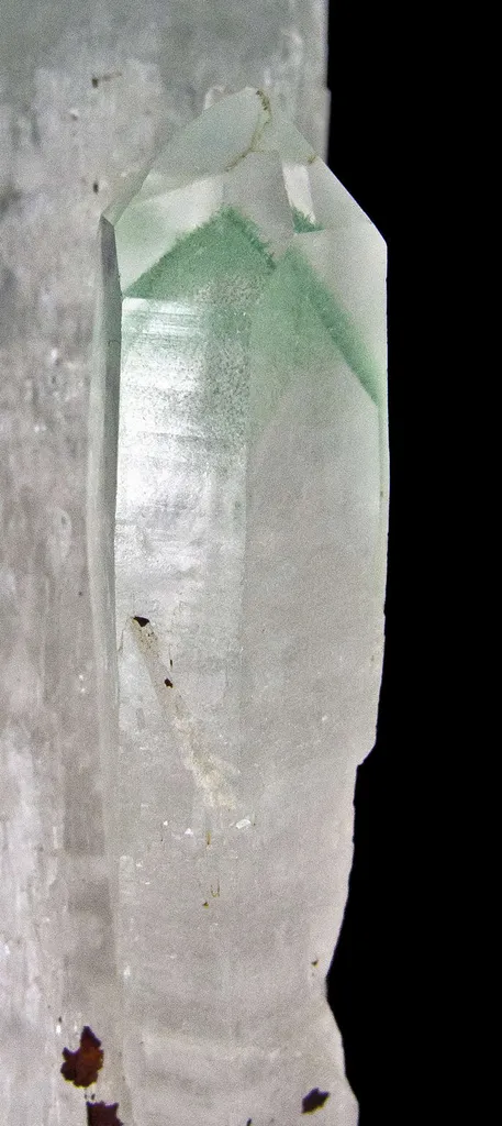 Quartz Included By Fuchsite - image 11