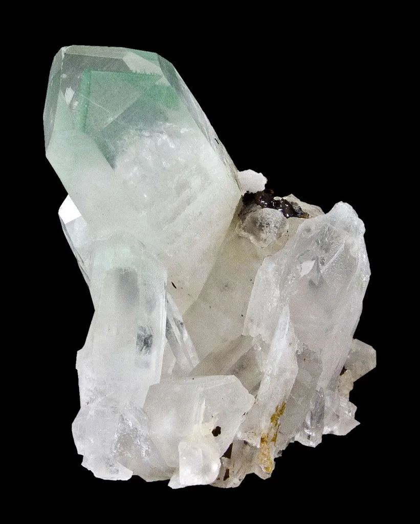 Quartz Included By Fuchsite - image 9