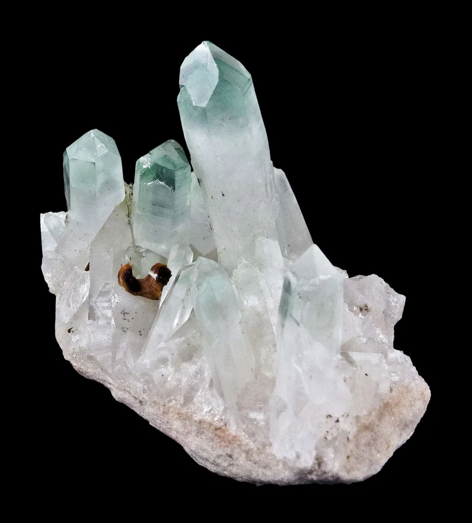 Quartz Included By Fuchsite - image 9