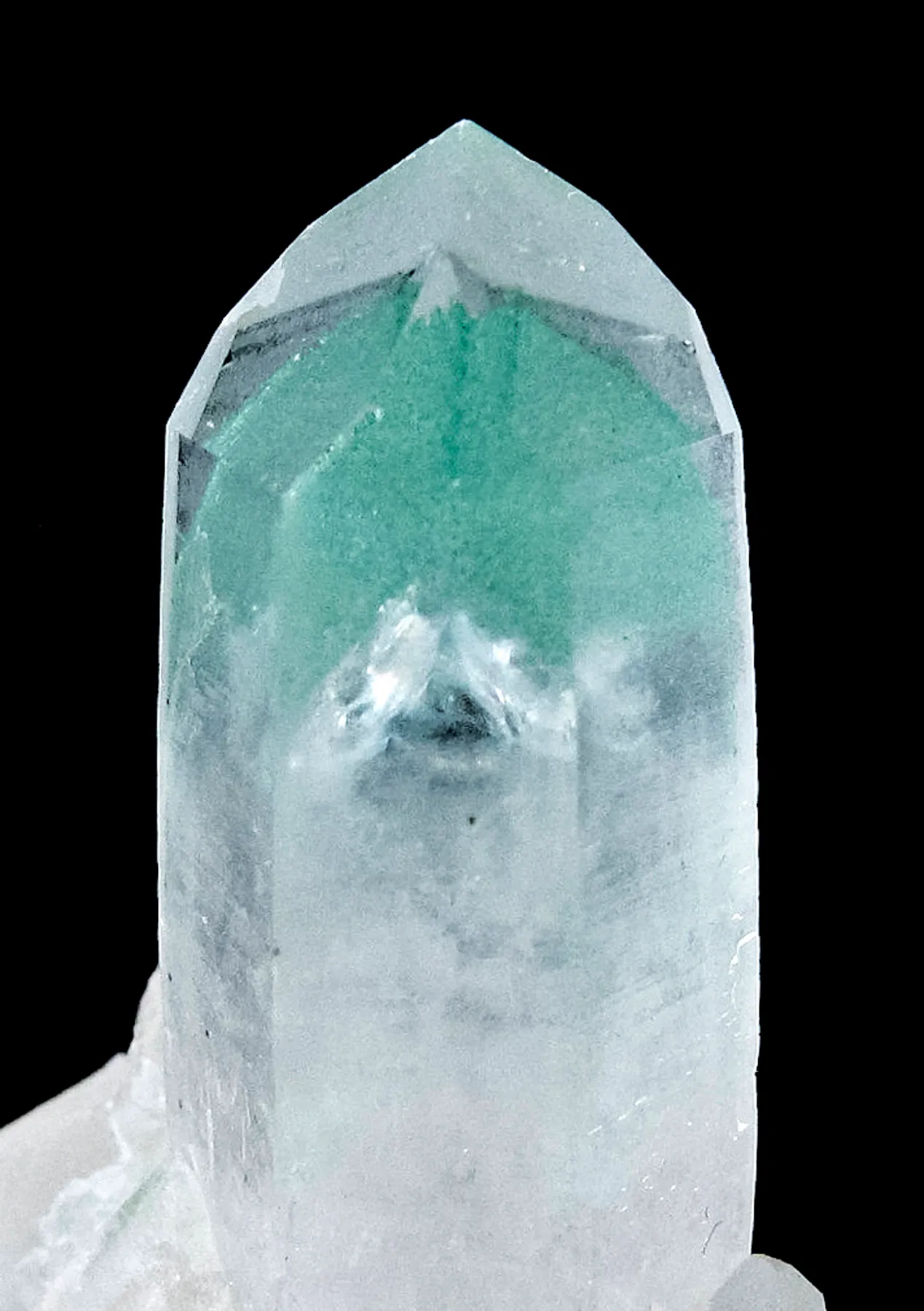 Quartz Included By Fuchsite - image 8