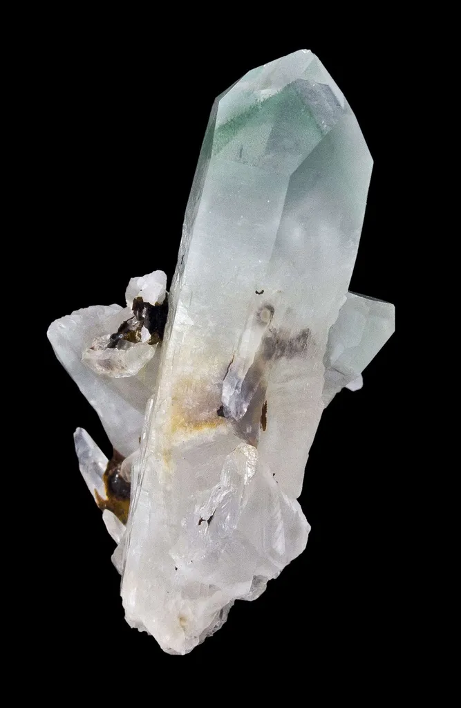 Quartz Included By Fuchsite - image 5