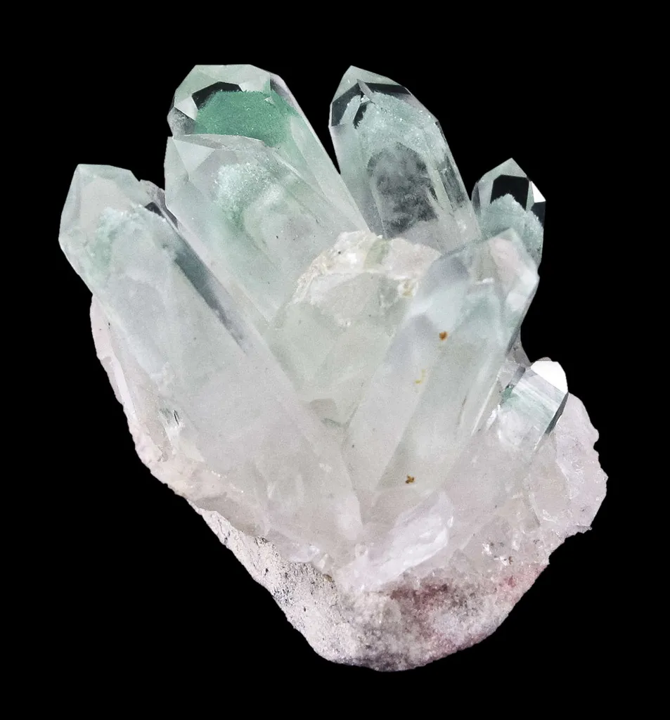 Quartz Included By Fuchsite - image 7