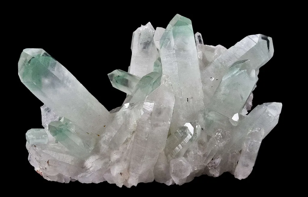 Quartz Included By Fuchsite image