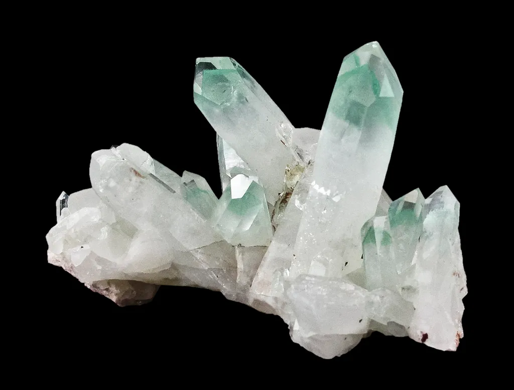 Quartz Included By Fuchsite - image 9