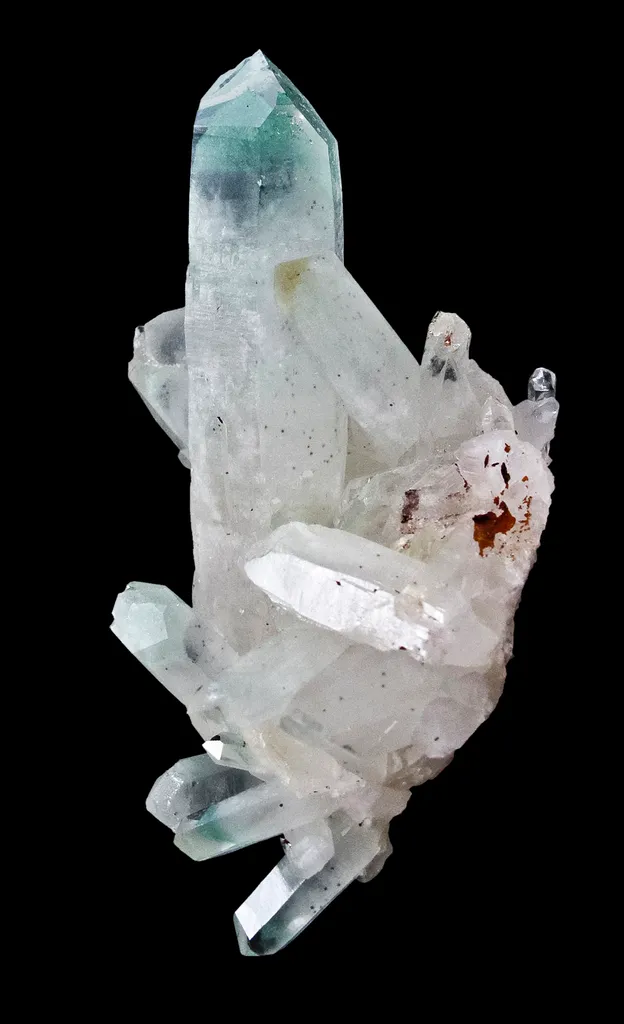 Quartz Included By Fuchsite - image 5