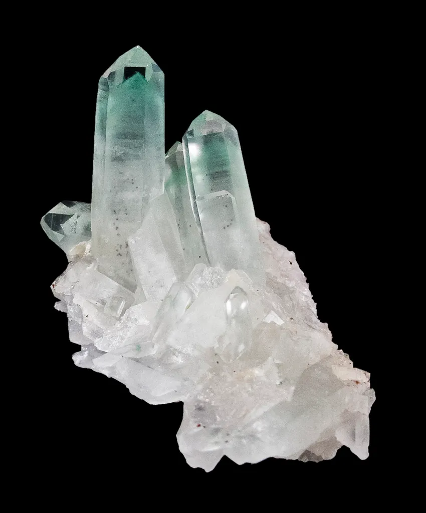 Quartz Included By Fuchsite - image 9