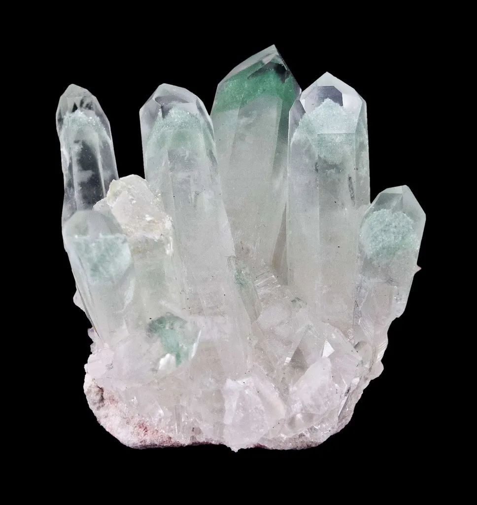 Quartz Included By Fuchsite image