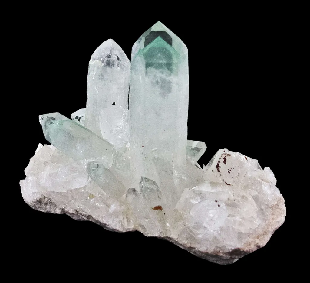 Quartz Included By Fuchsite - image 8