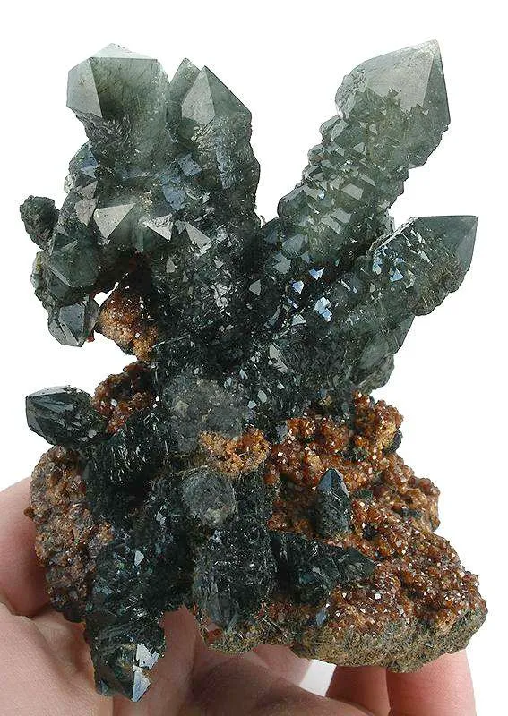 Quartz Included By Hedenbergite - image 2