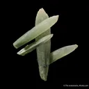 Quartz included by Hedenbergite (Prasem) - image 6