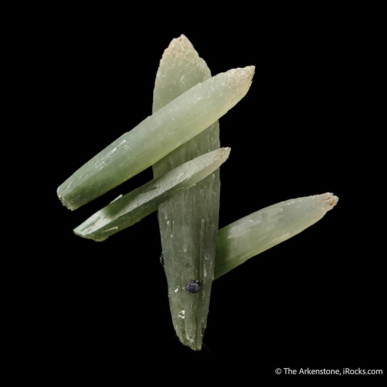 Quartz included by Hedenbergite (Prasem) - image 6