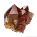 Quartz included by Hematite - image 2