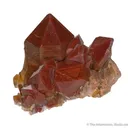 Quartz included by Hematite - image 3