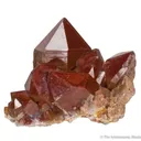 Quartz included by Hematite - image 1